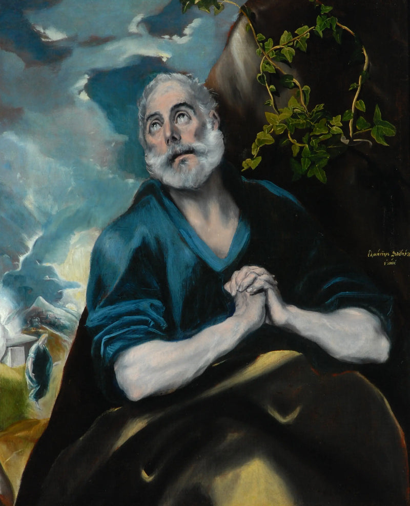 Saint Peters tårar - El Greco