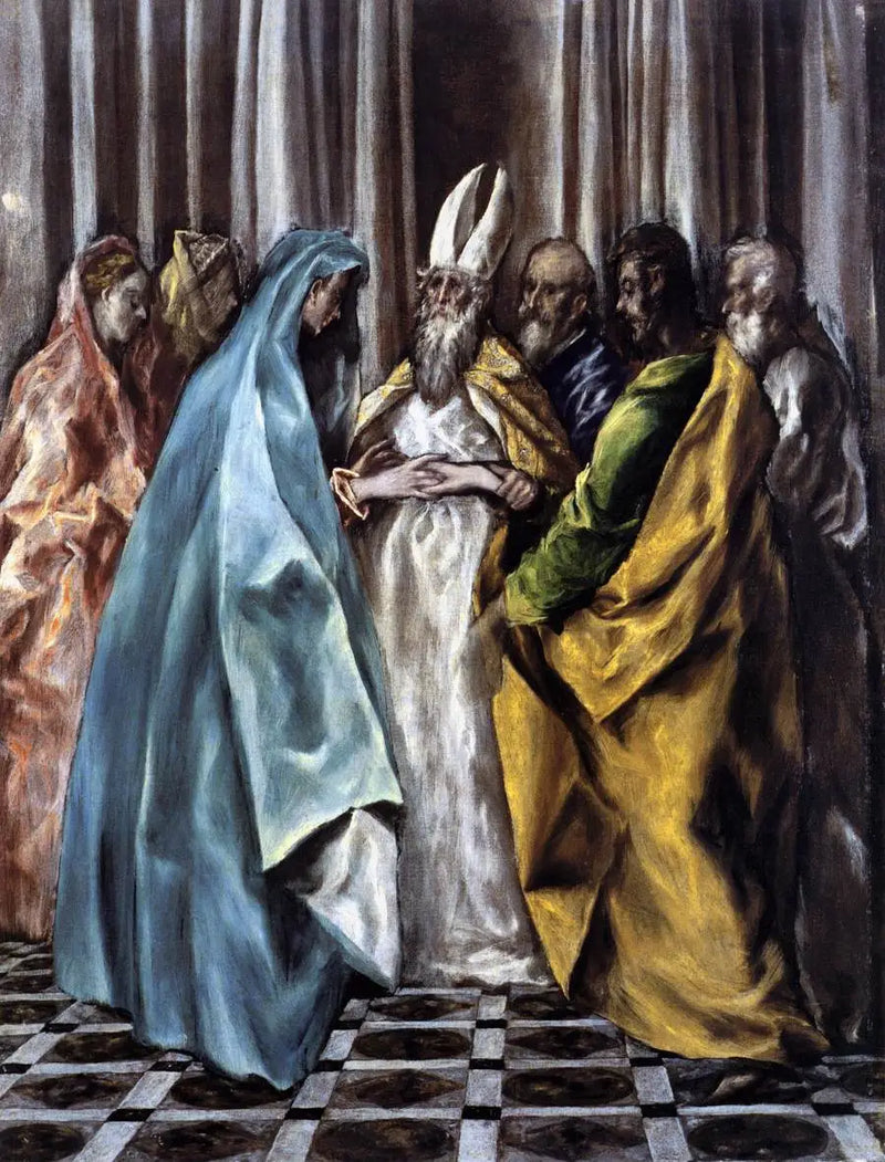 Virgins bröllop - El Greco