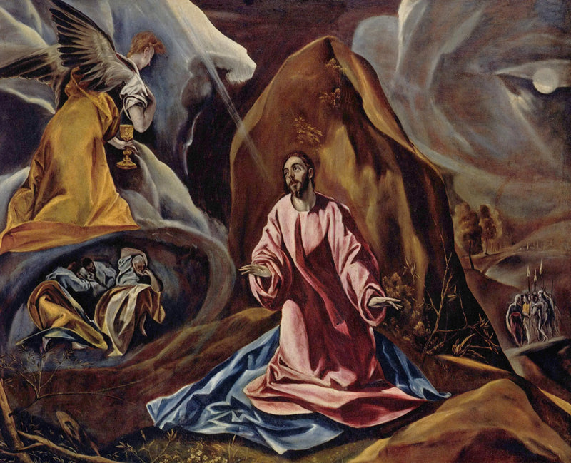 Ångesten i trädgården - El Greco