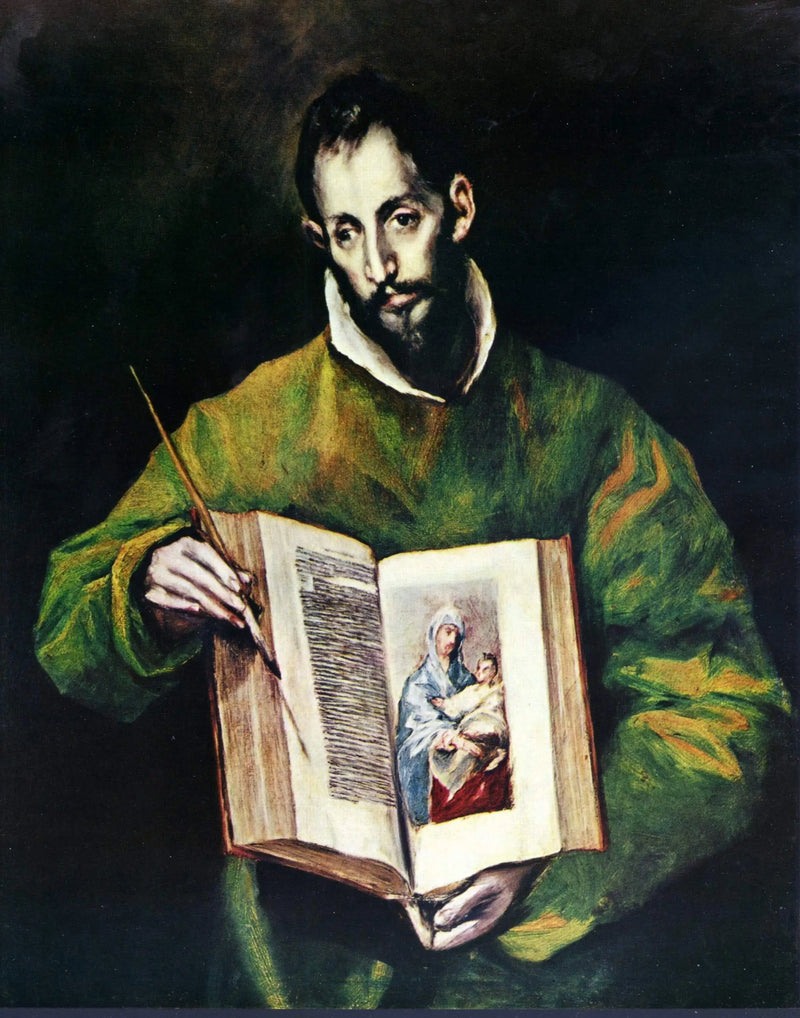 Sankt Lukas evangelisten - El Greco