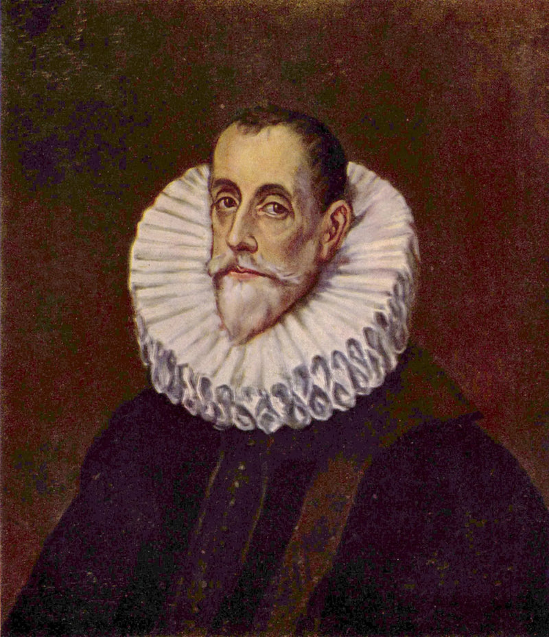 Porträtt av Rodrigo Vázquez - El Greco
