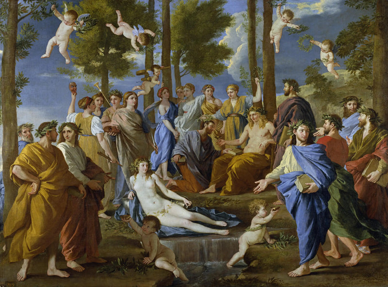 Parnassen - Nicolas Poussin