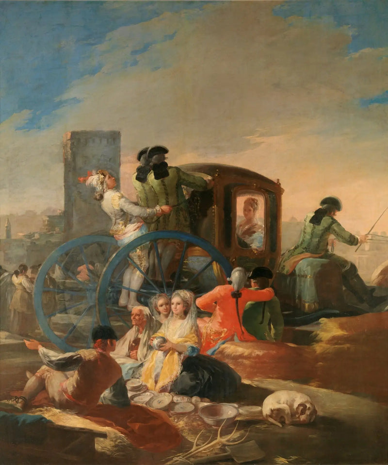 Tallrikshandlaren - Francisco de Goya