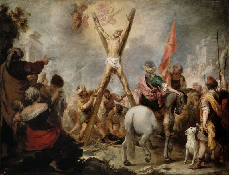 Saint Andreas martyrdom - Bartolomé Esteban Murillo