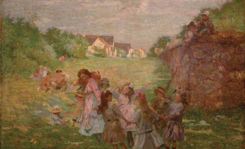 Ronda de crianças - Eliseu Visconti