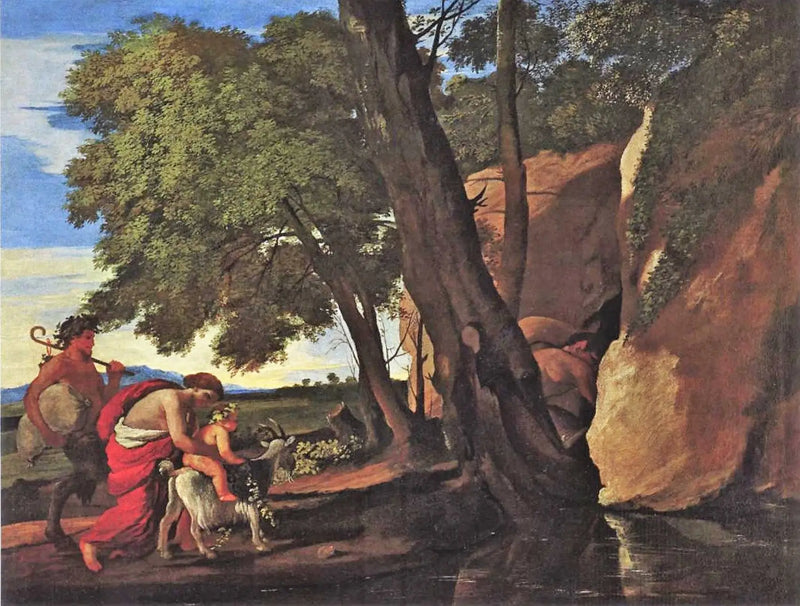 Barnets Bacchus - Nicolas Poussin