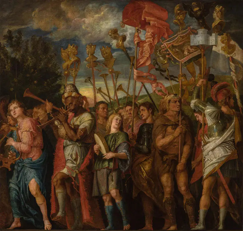 Césars triumf - Peter Paul Rubens