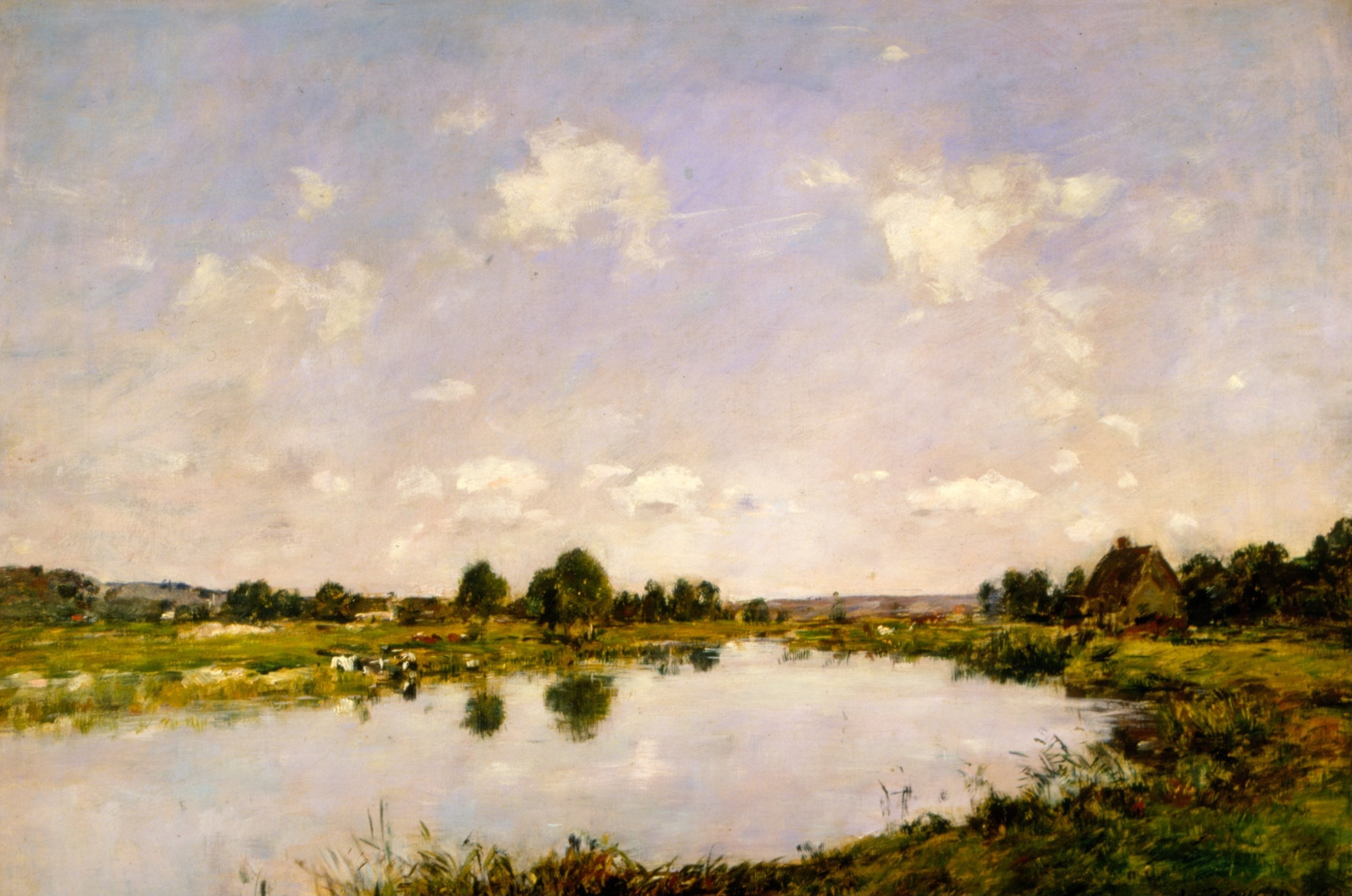 Reproduction du tableau « Q124157026 - Eugène Boudin » par Alpha Reproduction en peinture à l’huile