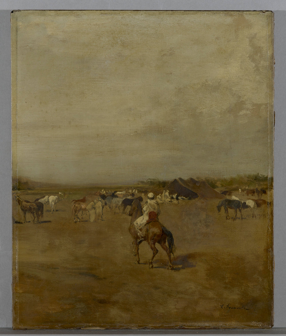 Campement arabe - Eugène Fromentin
