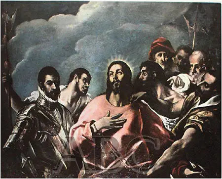 Kristus avklädd sina kläder - El Greco