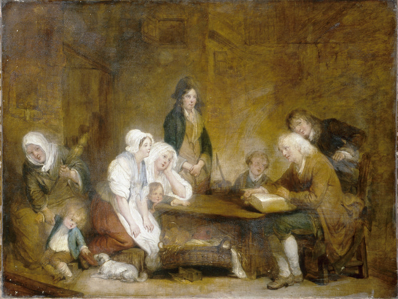 Familjeceremoni - Jean-Baptiste Greuze