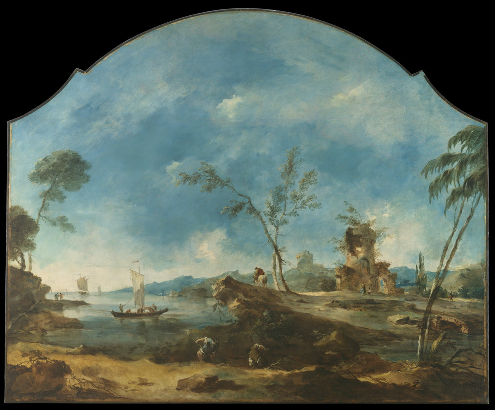 Paysage fantastique - Francesco Guardi - Alpha Reproduction
