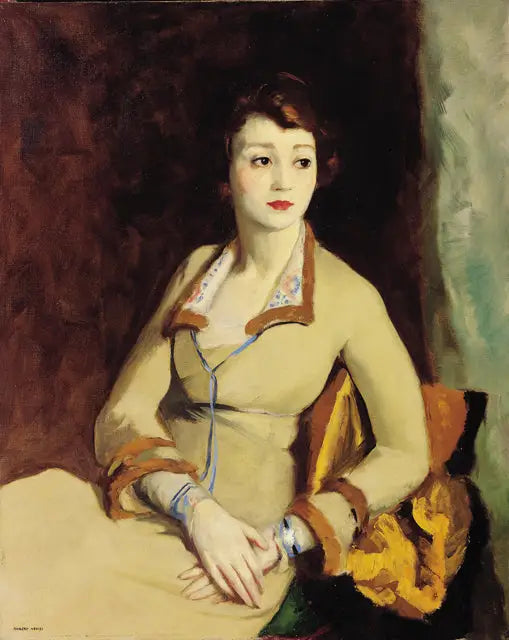Portrait de Fay Bainter - Robert Henri - Alpha Reproduction