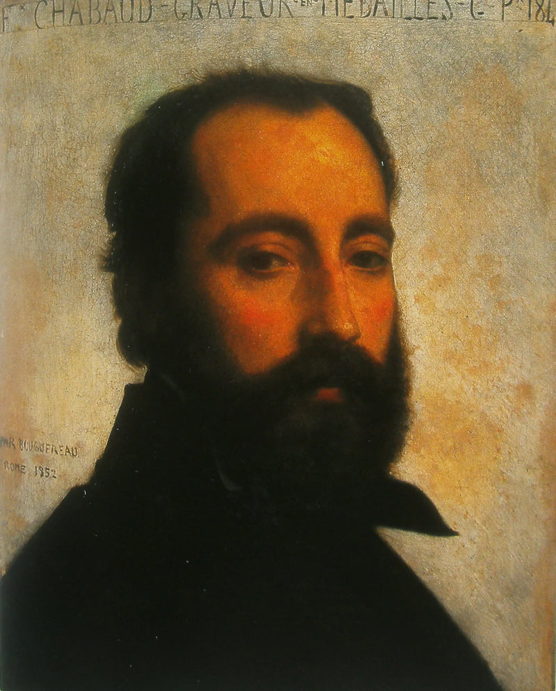 Porträtt av Félix Chabaud - Bouguereau
