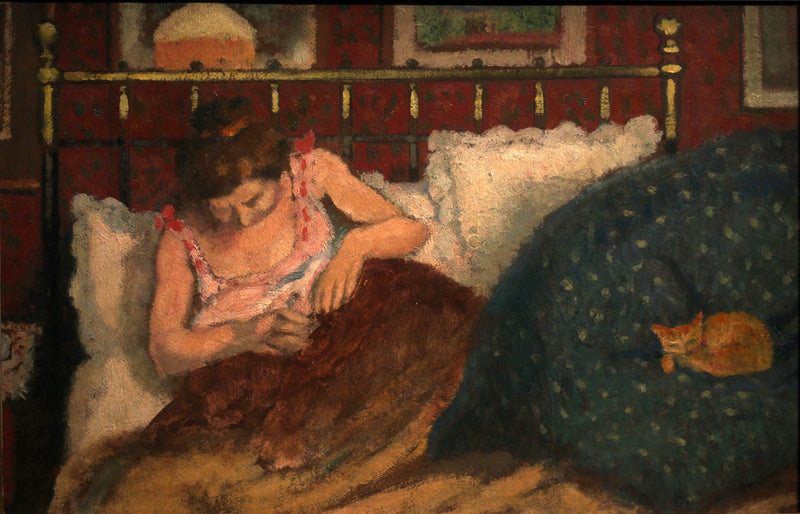 I sängen - Georges Lemmen