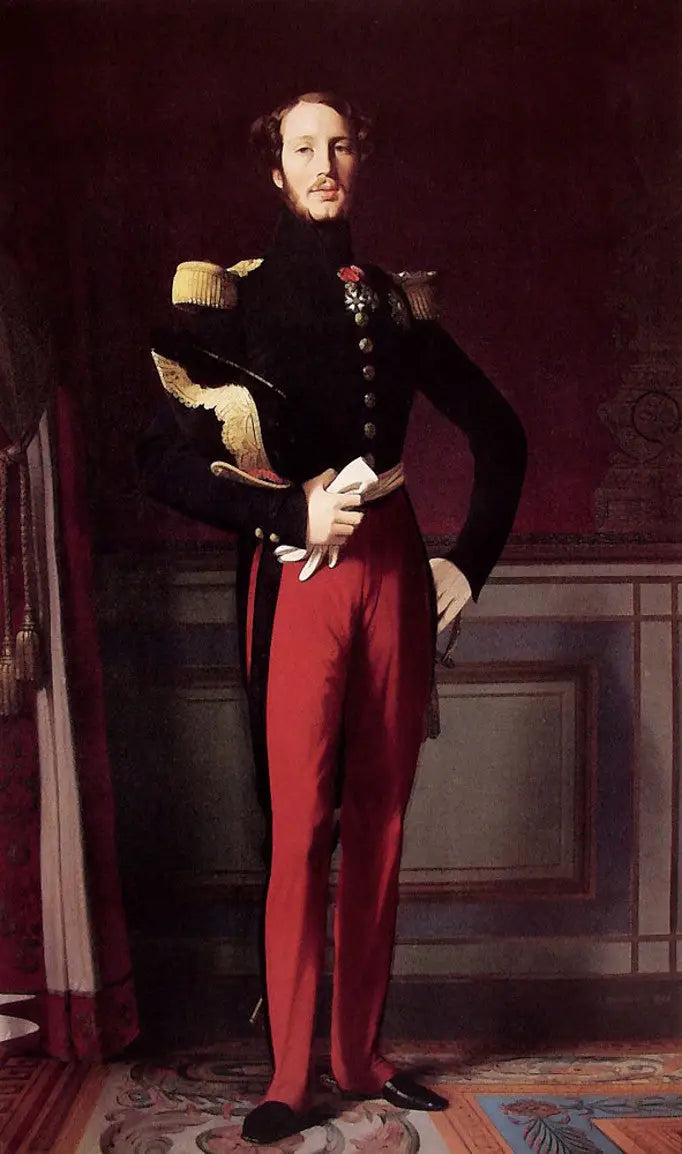 Ferdinand-Philippe, hertig av Orléans (1810-1842) - Jean-Auguste-Dominique Ingres