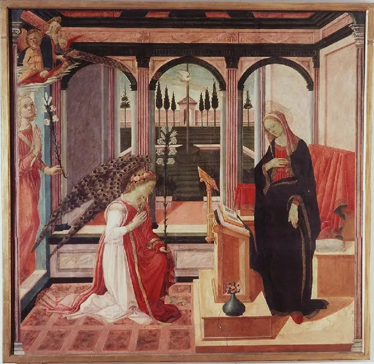 Annoncingen - Filippino Lippi