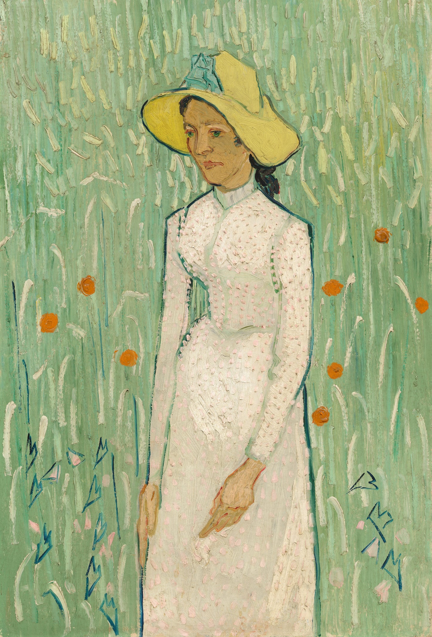 👒 Flicka i vitt – Vincent van Gogh (1890)