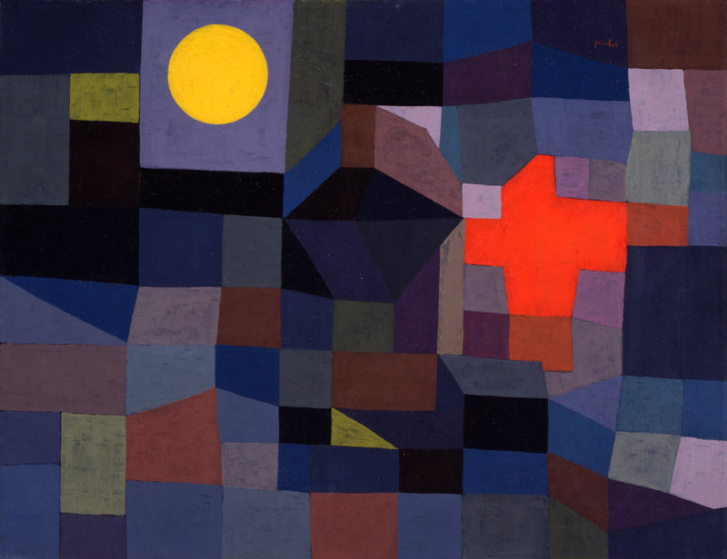 Fire at Full Moon - Paul Klee