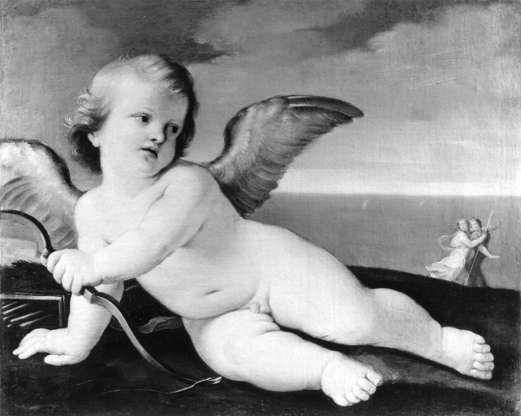 Cupidon avec un arc - Guido Reni