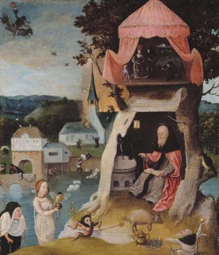 La Tentation de saint Antoine - Hieronymus Bosch