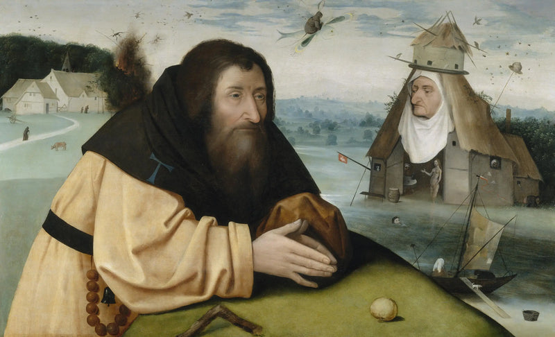 Saint Antons frestelse - Hieronymus Bosch