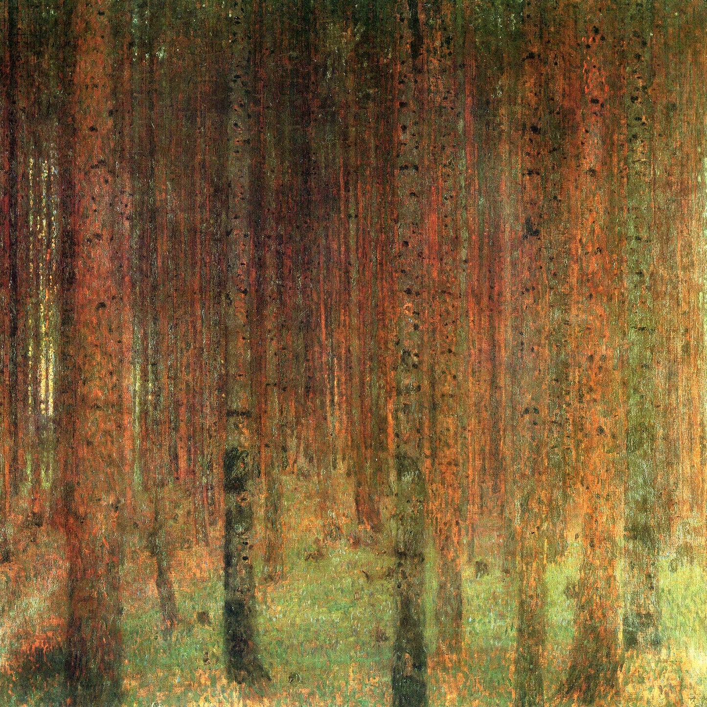 🌲 Tallskog II – Gustav Klimt (cirka 1901)