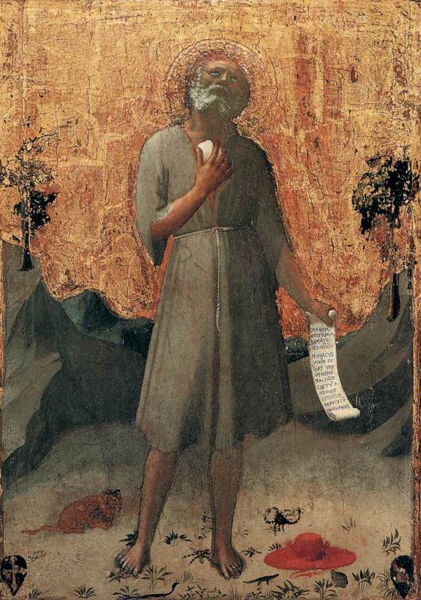 Saint Jérôme pénitent - Fra Angelico