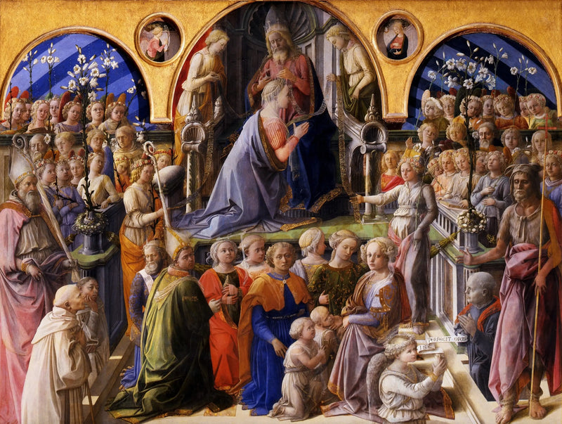 Madonnans kröning - Fra Filippo Lippi