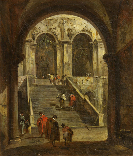 Cour - Francesco Guardi - Alpha Reproduction