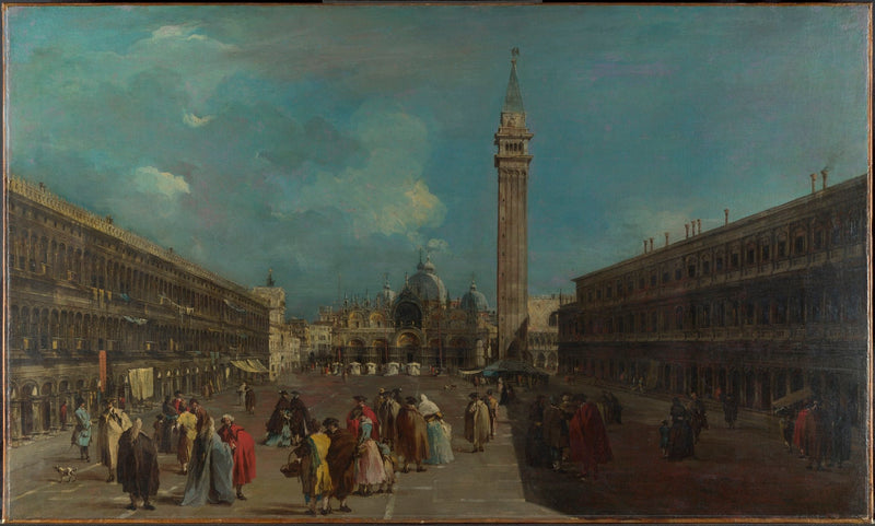Venice: Piazza San Marco - Francesco Guardi
