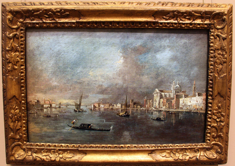 Utsikt över Giudecca med Zattere - Francesco Guardi