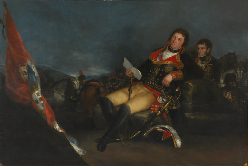 Porträtt av Manuel Godoy - Francisco de Goya