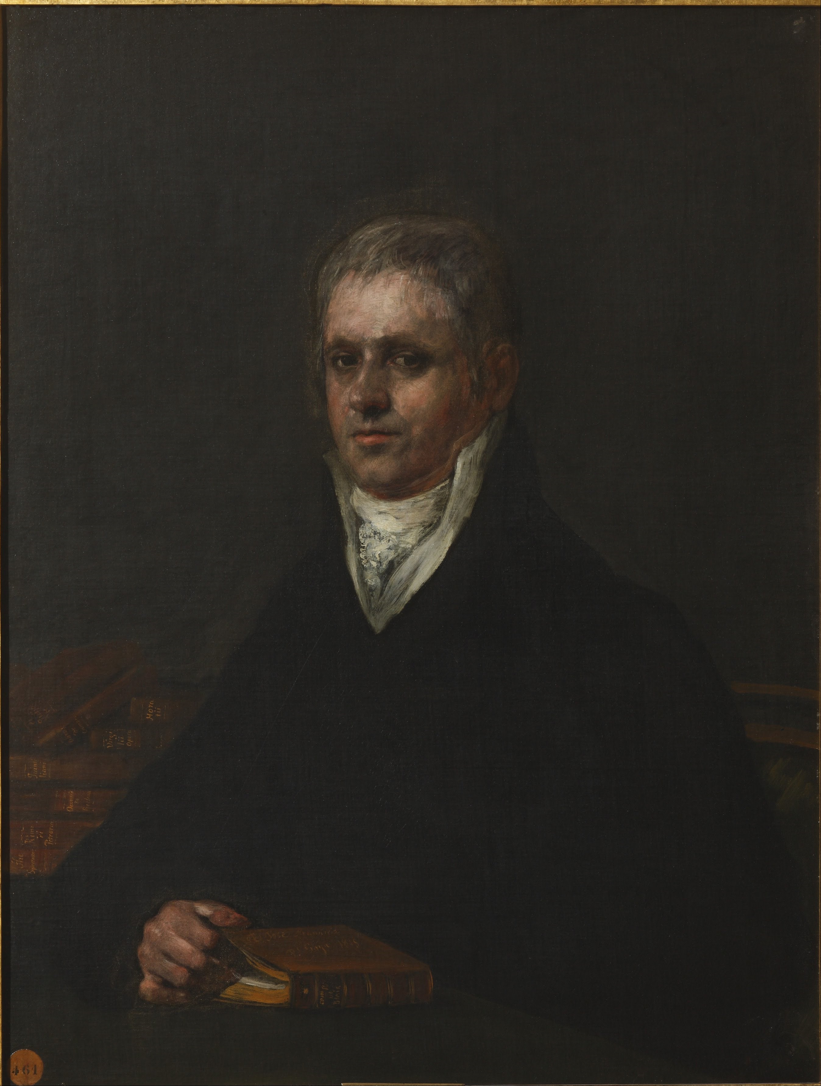 Reproduction du tableau « José Luis Munárriz - Francisco de Goya » par Alpha Reproduction en peinture à l’huile