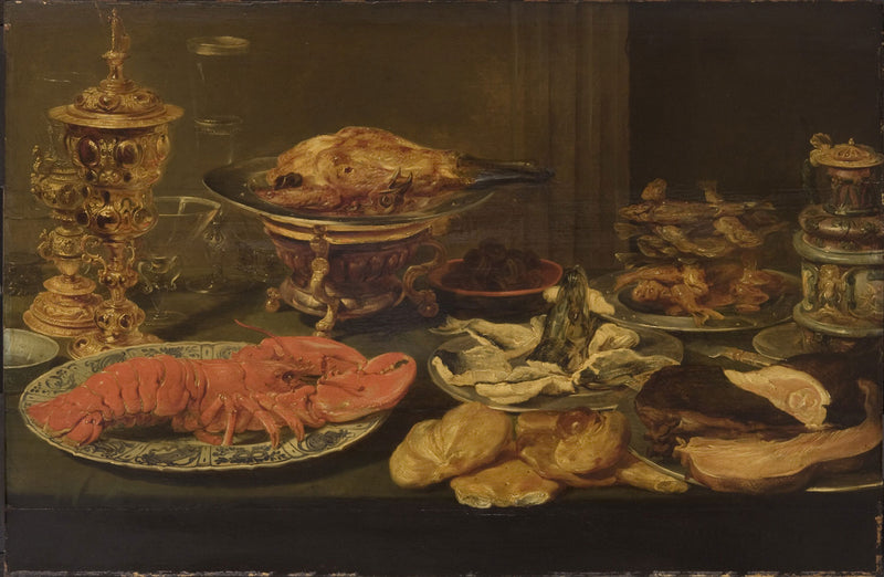 Nature morte avec un homard - Frans Snyders