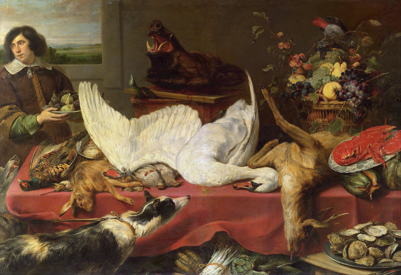 Nature morte au cygne - Frans Snyders