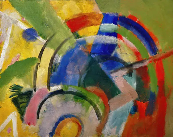 Liten komposition IV - Franz Marc