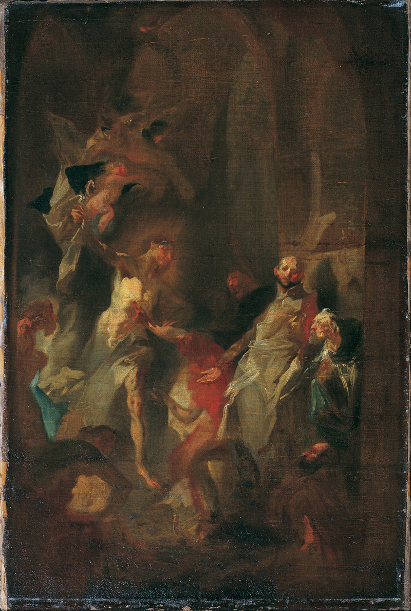 Le Christ apparaît à saint Thomas - Franz Anton Maulbertsch