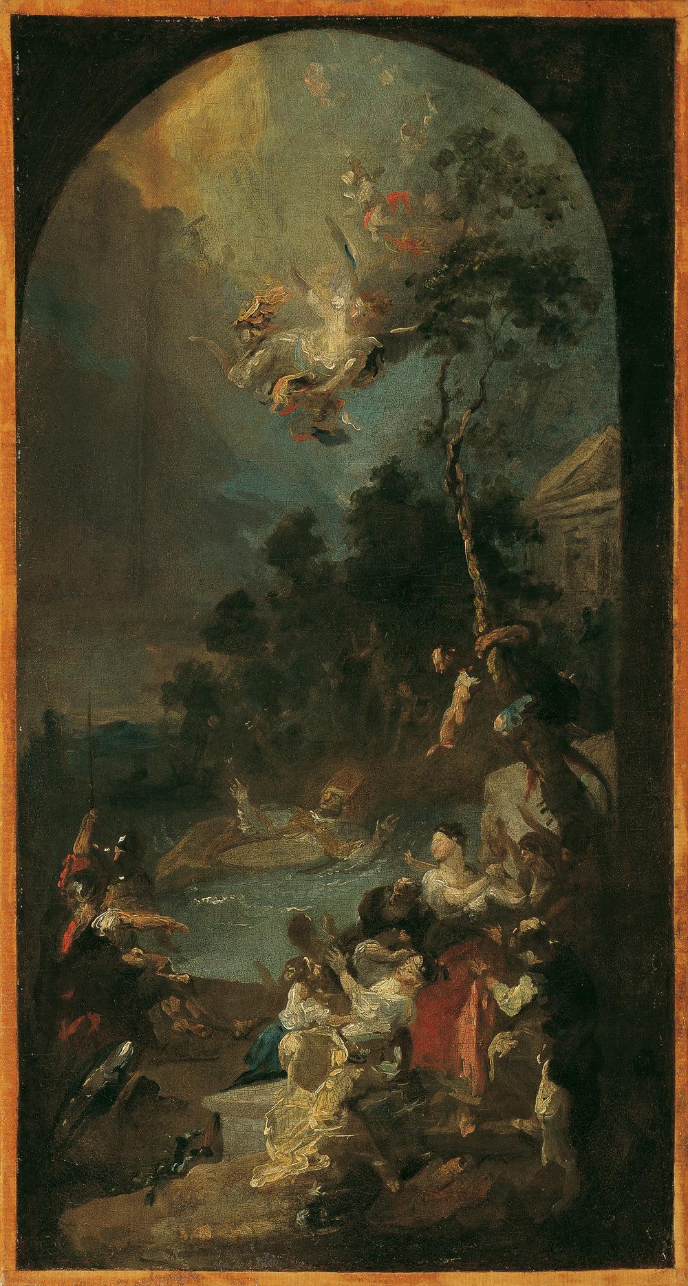 Le martyre du saint Quirinus - Franz Anton Maulbertsch image 1 reproduction d’œuvre d’art à l’huile