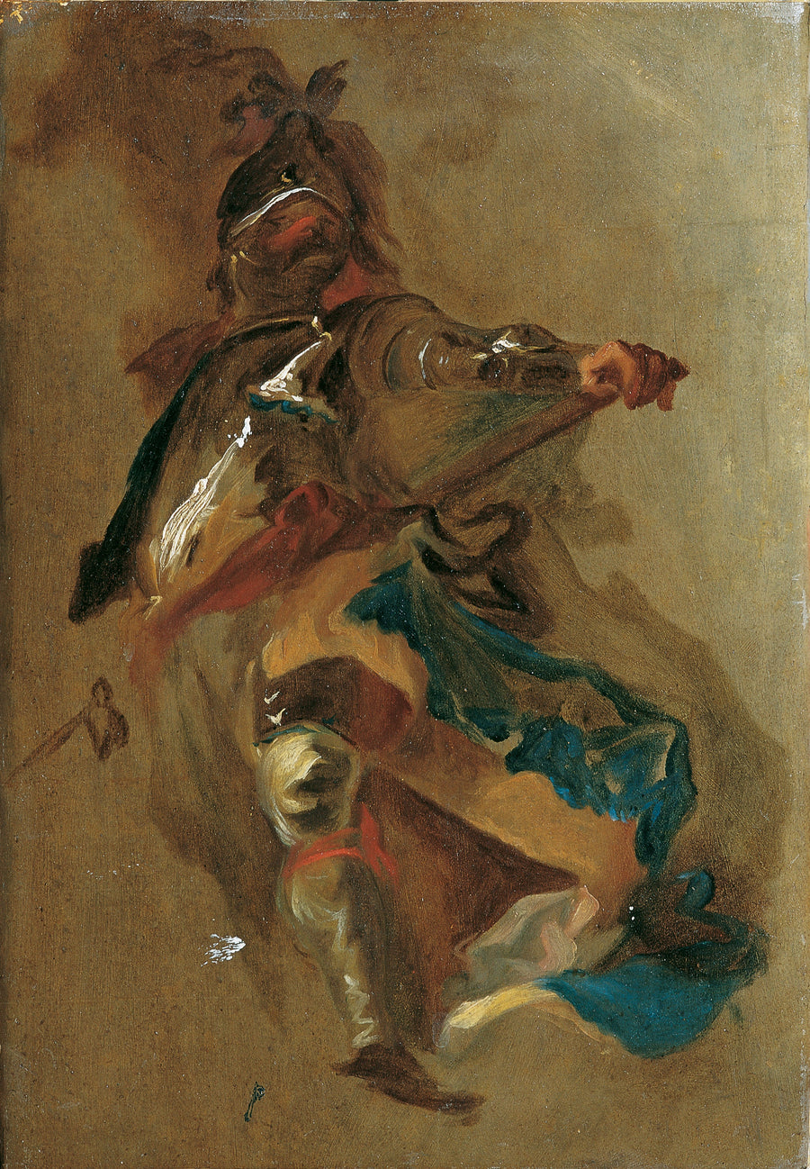 Homme de terrain debout - Franz Anton Maulbertsch