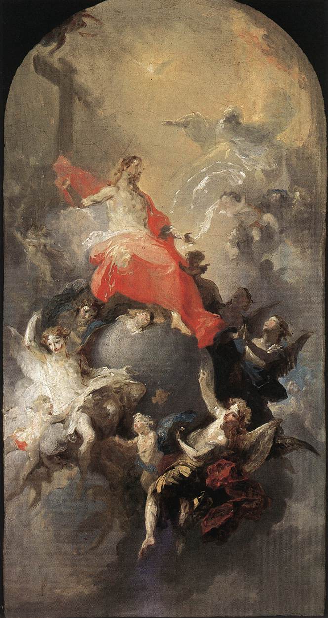 La Sainte Trinité - Franz Anton Maulbertsch