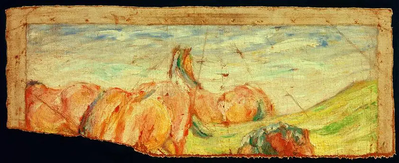 Hästar på bete II - Franz Marc