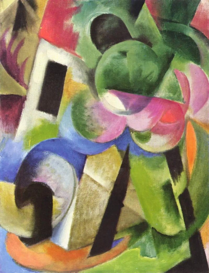 Liten komposition II - Franz Marc