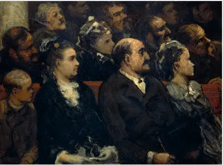 Théâtre français - Honoré Daumier - Alpha Reproduction