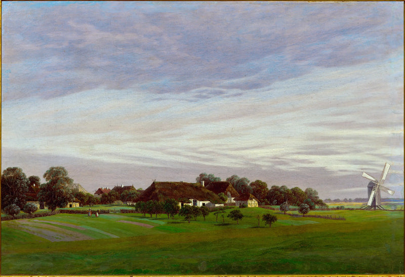 Landskap - Caspar David Friedrich