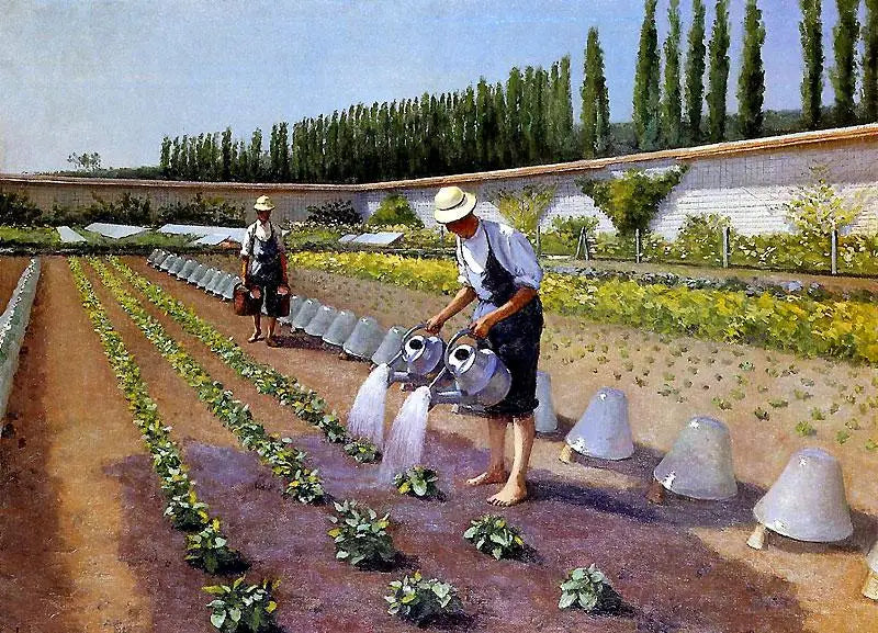 Trädgårdsmästarna - Gustave Caillebotte