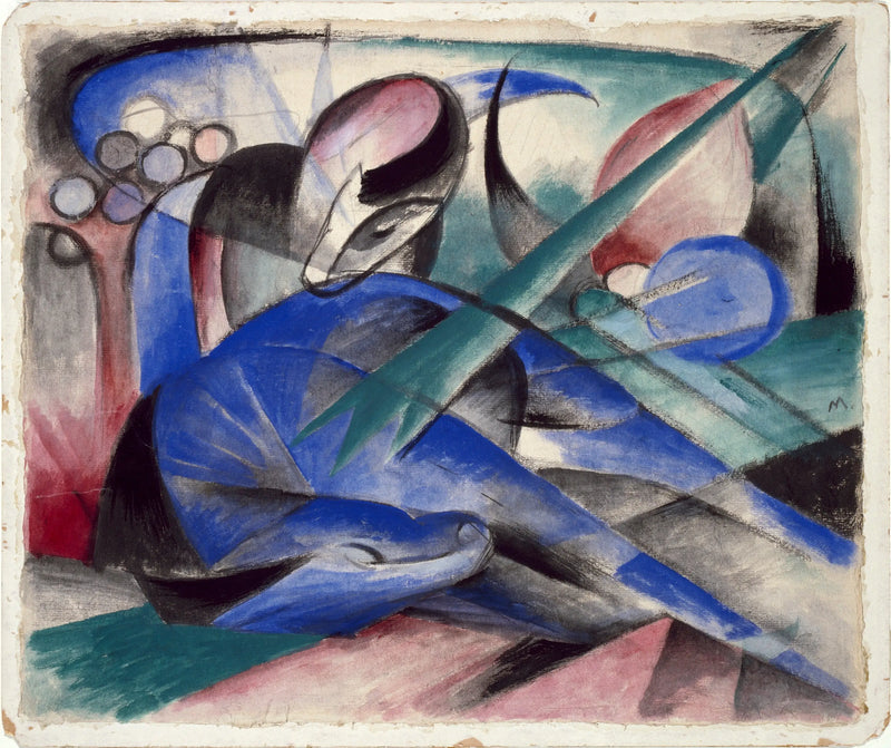 Drömhäst - Franz Marc