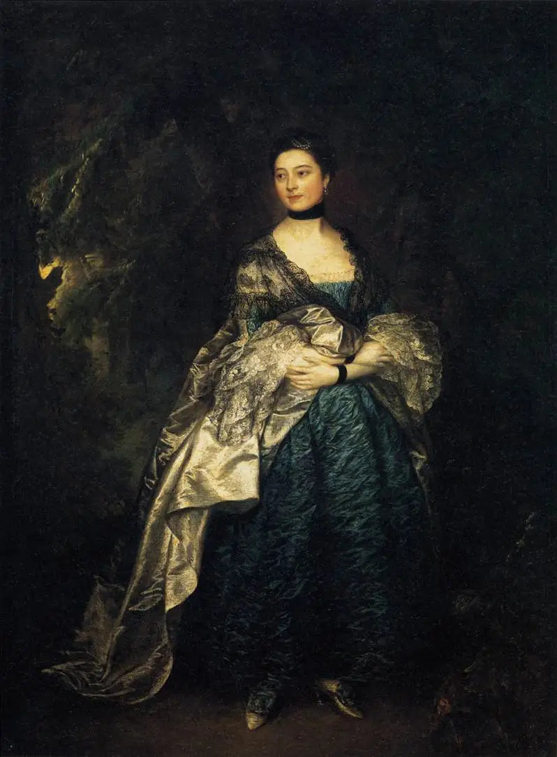 Porträtt av Lady Alston - Thomas Gainsborough