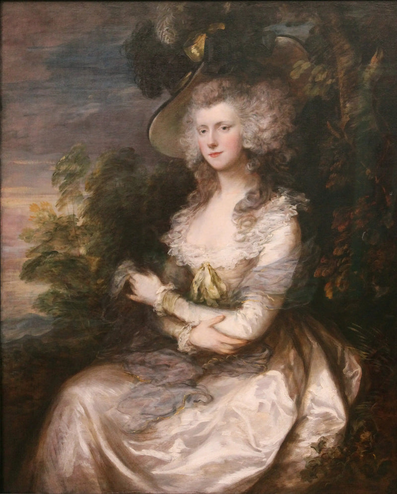 Porträtt av fru Thomas Hibbert - Thomas Gainsborough