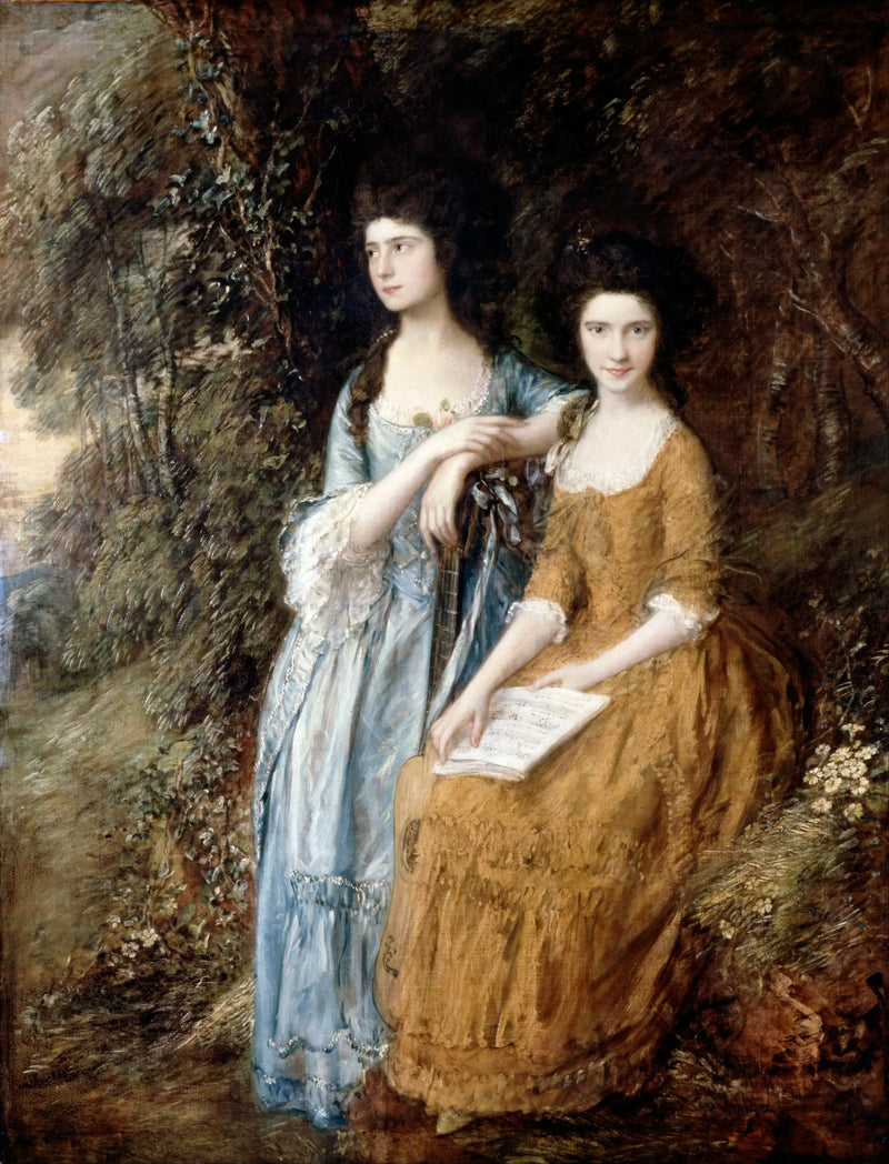 Systrarna Linley - Thomas Gainsborough